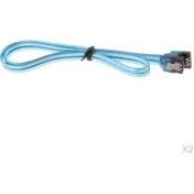 Resim Charmant Ultra Ince Sata 3 Kablo HDD SSD Için Düz Kilitleme 61 cm Ile 90 Derece 