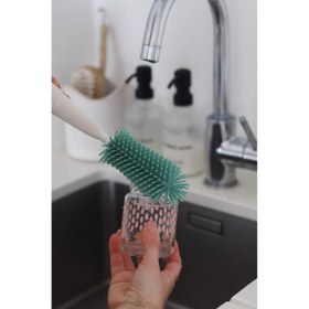 Resim Beaba Biberon Temizleme Fırçası- Sage Green 