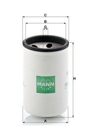 Resim W 925 - Yağ Filtresi - Mann Fılter 