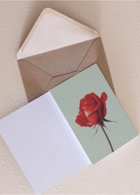 Resim The Mia Art Line Mini Tebrik Kart Seti Rose 10 X 14 Cm 