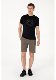 Resim U.s. Polo Assn. Erkek Vizon Şort Örme 50306964-vr052 Vizon 