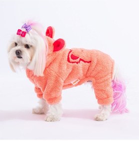 Resim Pawstar Somon Koala Küçük Irk Peluş Köpek Tulumu 