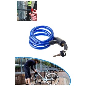 Resim Bisiklet Kilidi Anahtarlı 17MM x 100CM 