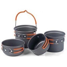 Resim Naturehike 4-1 Ultralight 2-3 Kişilik Kamp Yemek Pişirme Seti 