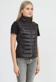 Resim Armani Kadın Şişme Yelek Siyah 