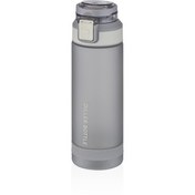 Resim Diller Kilitli Kapak Taşıma Askılı Gri Spor Matarası 790 ml 