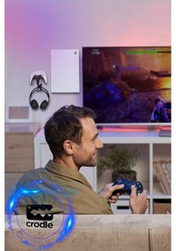 Resim Duvar Standı PS5 ve Dualsense Şarj İstasyonu İçin Joystick Konsol Tutacağı 2'li Paket 