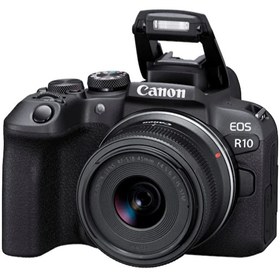 Resim Eos R10 - RF-S 18-45 IS STM Aynasız Fotoğraf Makinesi ( Eurasia Garantili) 