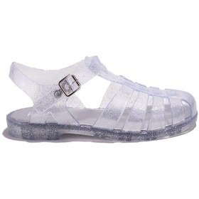 Resim IGOR S10262 Bıarrıtz Glitter Beyaz Ortopedik Günlük Kadın Sandalet 