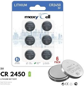 Resim 2450 CR2450 Lityum Para Hücresi Pil 3V Yüksek Kapasiteli Uzun Ömürlü Güvenilir Güç Saatler, Anahtarlıklar, Fitness Takipçileri, Tıbbi Cihazlar, Termometreler, Sızdırmaz Tasarım DL2450 (6'lı 