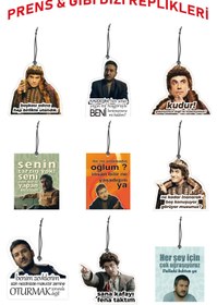 Resim Genel Markalar TR Prens ve Gibi Dizisi Komik Sahneler Grubu Oto Kokusu ve Oto Aksesuarı 