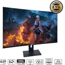 Resim Spardox Gaming Curved SG-32165CRP 32\ 1ms 165Hz VA 1xDP FullHD Pivot Gaming Monitör 