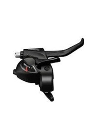 Resim Shimano Vites Fren Kolu L 7 Vites Tourney Sağ Siyah St-ef417r Siyah 