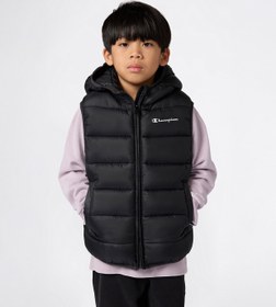Resim Champion Outdoor Hooded Full Zip Vest - Siyah / 