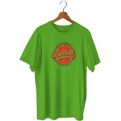 Resim Bluu Barbell Sporcu T-Shirt Bisiklet Yaka (528818975) Fıstık Yeşili 