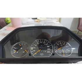 Resim NOS Mercedes W126 Gösterge Krom Kadran Halka W126 Gösterge Çerçevesi W126 Gösterge Halkası 