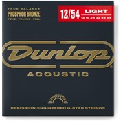 Resim Jim Dunlop DAP1254 Phosphor Bronze Akustik Gitar Teli (12-54) 
