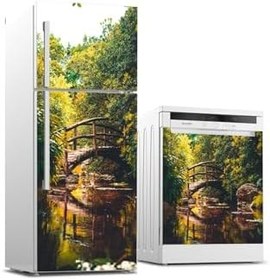 Resim Buzdolabı Ve Bulaşık Makinesi Takım Sticker 0338 
