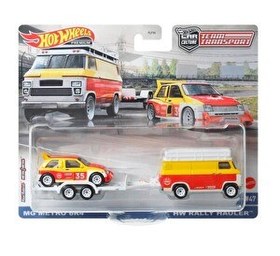 Resim Hot Wheels Premium Team Transport MG Metro 6R4 / HW Rally Hauler No: 47 HCR29 