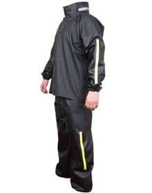 Resim Genel Markalar Motorcu Yağmurluk Pvc Alt Üst Takım %100 Su Geçirmez Garantili 