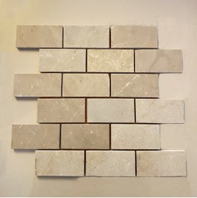 Resim MYM Mermer Yapı Market Tasarım Cappuccino Bej Mermer 5x10 Mozaik - Outlet 
