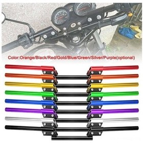 Resim Pazly 7/8 22mm Evrensel Motosiklet Gidonu - Hafif Alüminyum, Ayarlanabilir, Çok Amaçlı, Yüksek Kaliteli, Pratik Kurulum 