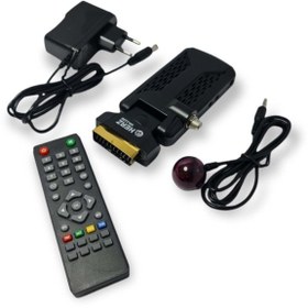 Resim Herz Uydu Alıcı Mini Scart Sd Herz Hr-1150 