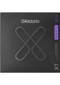 Resim D'addario Xtabr1152 Xt 80/20 Bronze Akustik Gitar Tel Seti 11-52 Custom Light, Doğal Hisli Mikro Kaplama, Fusion Twist Teknolojisi Ve Parlak Akustik Projeksiyon 