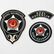 Resim ÇUKUROVA ÜTÜ Özel Güvenlik 3d Kol Arması, Yeni Model Tip, Standart Ölçü, 1.sınıf Plastik Ultra Kaliteli 