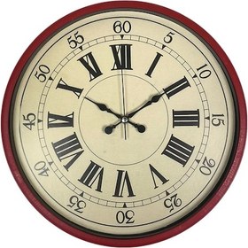 Resim Büro Ev Ofis Hediyesi İçin 36cm Kırmızı Dekor Duvar Saati Diğer 