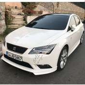 Resim Seat Leon 2013-2016 Style Uyumlu Custom Ön Ek Plastik Ön Lip 