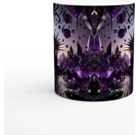 Resim Akrep Burcu Baskılı Kahve Kupası - Büyülü Kristal Mağarası Temalı Vs3 