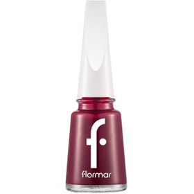 Resim Flormar Nail Enamel Oje No: 075 Baroque Bordeaux 