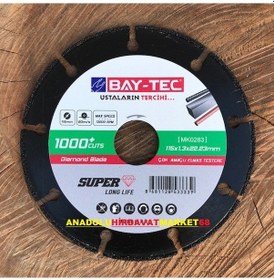 Resim Baytec 115 MM Granit Kesici Metal Döküm Pvc Cam Ahşap Keser 