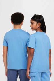 Resim Nike Sportswear Mavi Erkek Çocuk Kısa Kol T-Shirt 