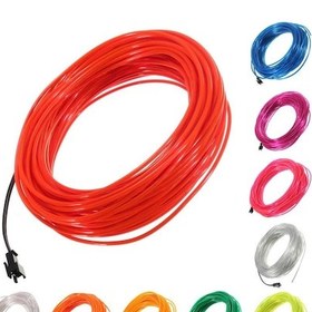 Resim Araç Araba İçi Torpido Şerit Ledi Renkli İp Neon İp Led 2 M 