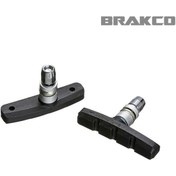 Resim Ümit Bisiklet Brakco Fren Pabucu - V-Fren, M-948V, Kartlı, 60 mm 