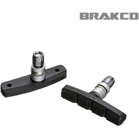 Resim Ümit Bisiklet Brakco Fren Pabucu - V-Fren, M-948V, Kartlı, 60 mm 