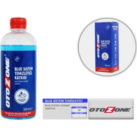 Resim Otozone Blue Sistem Temizleyici Katkısı 500 Gram Koli 24 Adet 24 Adet 
