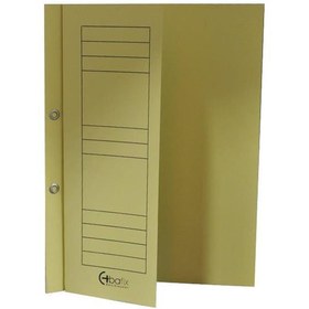 Resim Bafix Yarım Kapak Dosya Karton Sarı 
