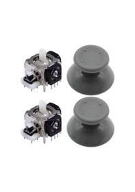Resim Xbox 360 Analog Motor Topuz Tamir Seti 2 2 Gri Xbox 360 Kol Tamiri Yedek Parça 