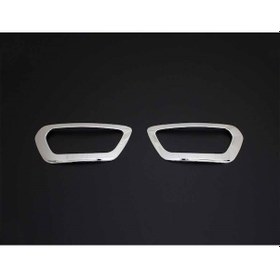 Resim Sis Far Çerçevesi Krom 2 Parça Transit Van 2019 Ve Sonrası Modeller İçin 