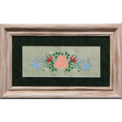 Resim Kır Çiçekli Tezhip Tablo 