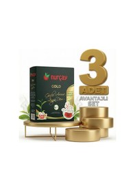 Resim Nurçay Demlik Kutu Gold 3x 15x60 Gr 