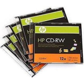 Resim Hp Cd-Rw 12X 700Mb-80Min 10 Lu Kutulu Cdrw 