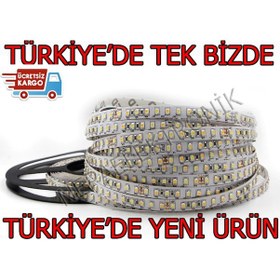 Resim Çift Renk 2835 120 Şerit Led ( Beyaz Ve Günışıgı ) 