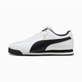 Resim Puma Roma 24 Standard Beyaz Erkek Sneaker Spor Ayakkabı | Orijinal 