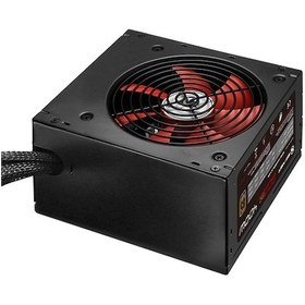 Resim High Power Eco 700W 85+ Bronze 54A Single Rail Aktif PFC Siyah ATX Güç Kaynağı 