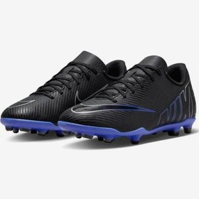 Resim Nike Vapor 15 Club FG/MG Dar Kalıp | Siyah 