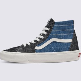 Resim Vans Siyah Kadın Süet Lifestyle Ayakkabı VN0009QPBA21 SK8-Hi Tapered 